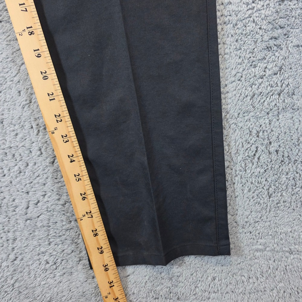 Peter Millar Eb66 Pants Mens 38x32 Black Performance Five Pocket Golf Crown - Picture 8 of 10